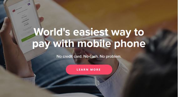 World's easiest way to pay with mobile phone